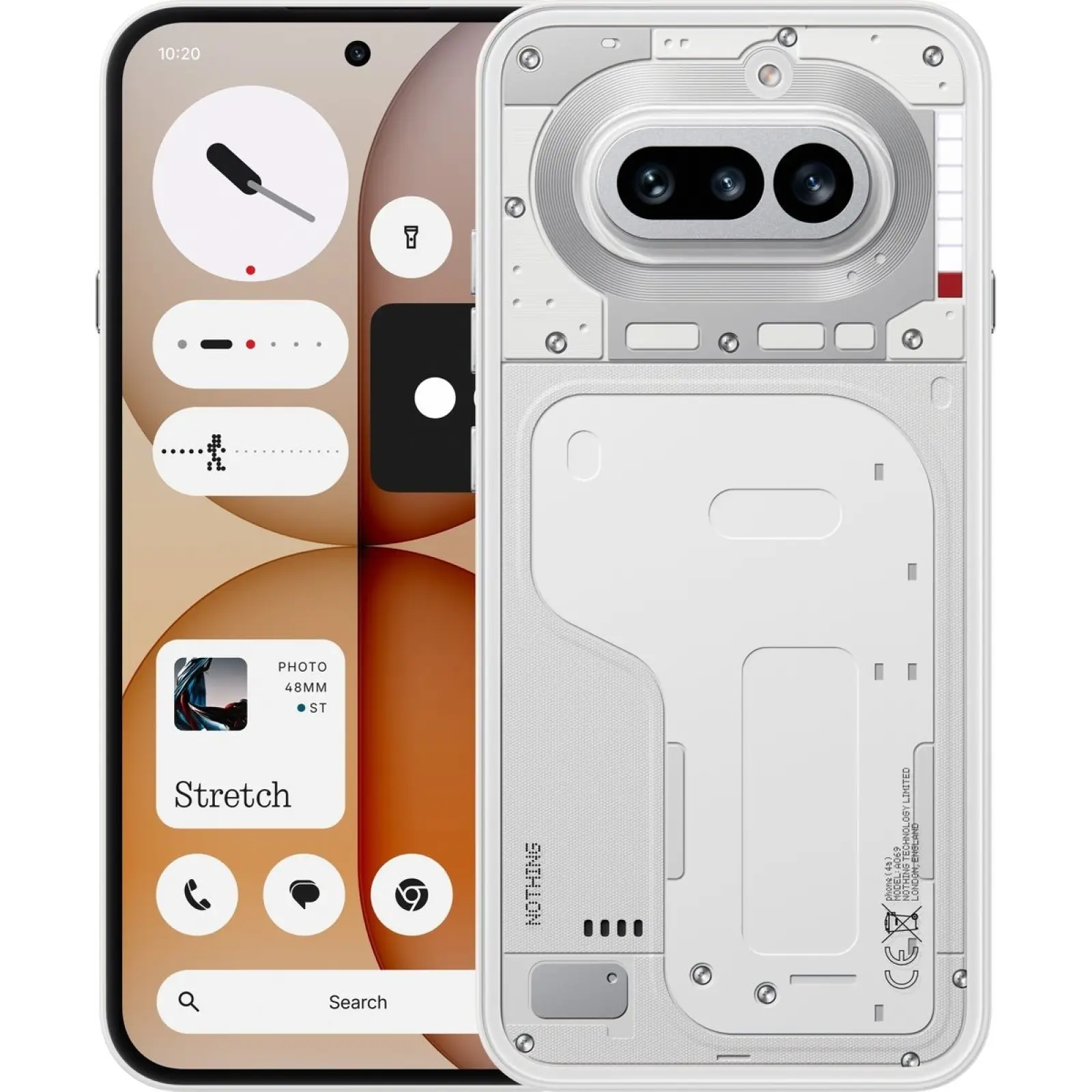 Смартфон Nothing Phone (4a) 8/128GB White (Global Version)