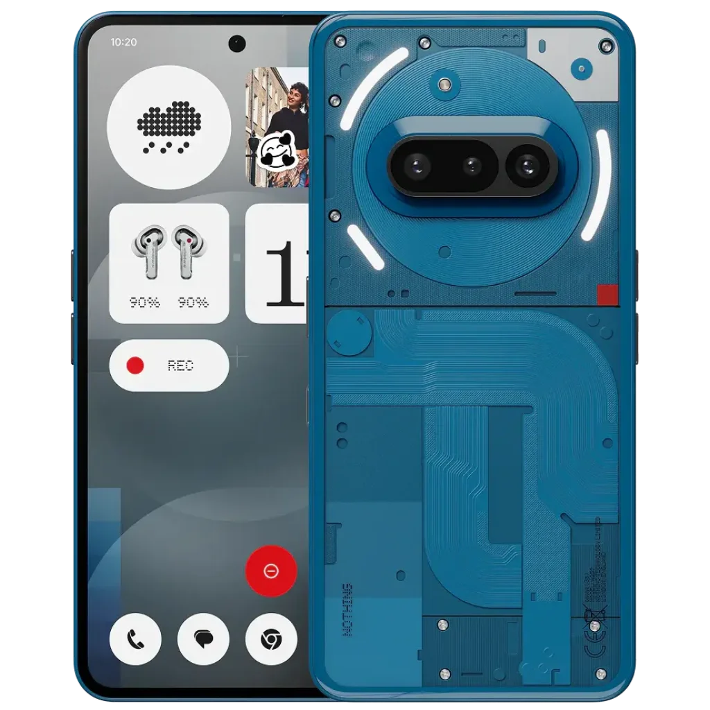 Смартфон Nothing Phone (3a) 12/256GB Blue (Snapdragon)