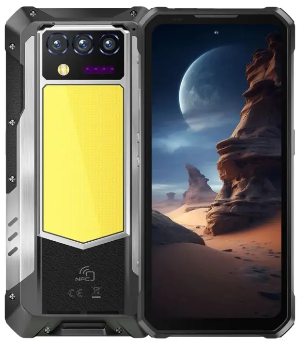 Смартфон Oukitel WP100 Plus 12/512GB Black NFC (Global Version)