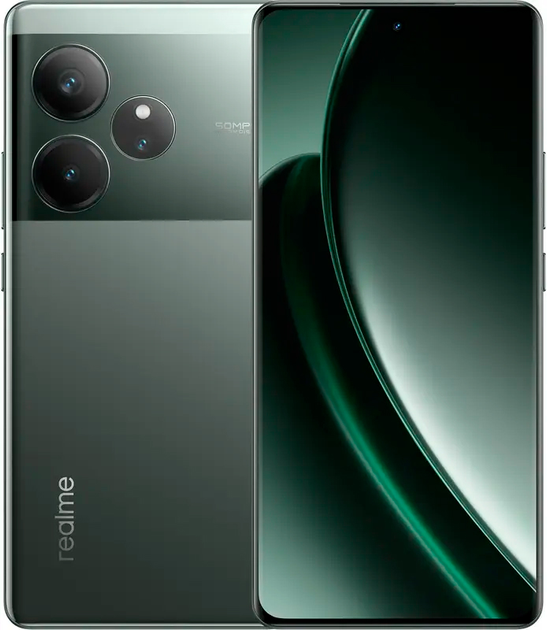 Смартфон Realme GT 6 16/512GB Razor Green (Global Version)