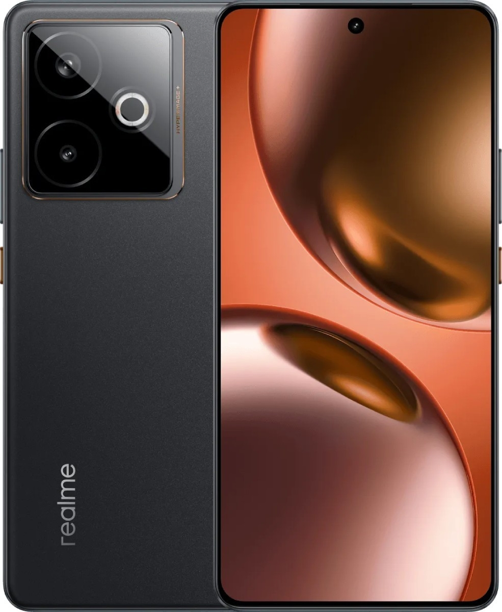 Смартфон Realme GT 7T 12/256GB NFC IceSense Black (Global Version)
