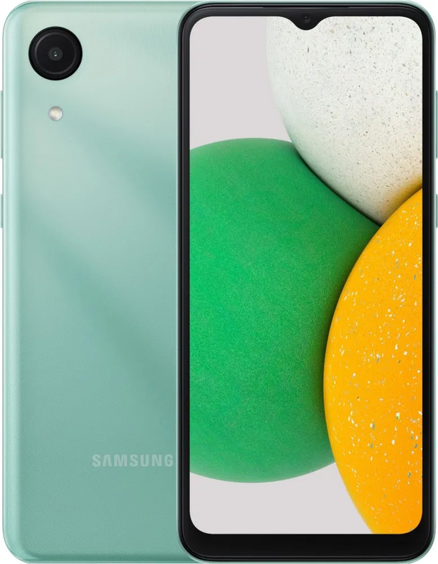 Смартфон Samsung Galaxy A03 Core 2/32GB Mint (SM-A032FLGD)