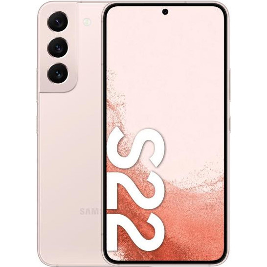 Смартфон Samsung Galaxy S22 8/128GB Pink (SM-S901BIDD)