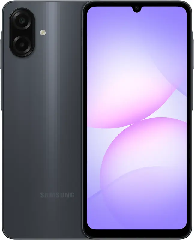 Смартфон Samsung Galaxy A07 4/128Gb Black (SM-A075FZKGSEK)
