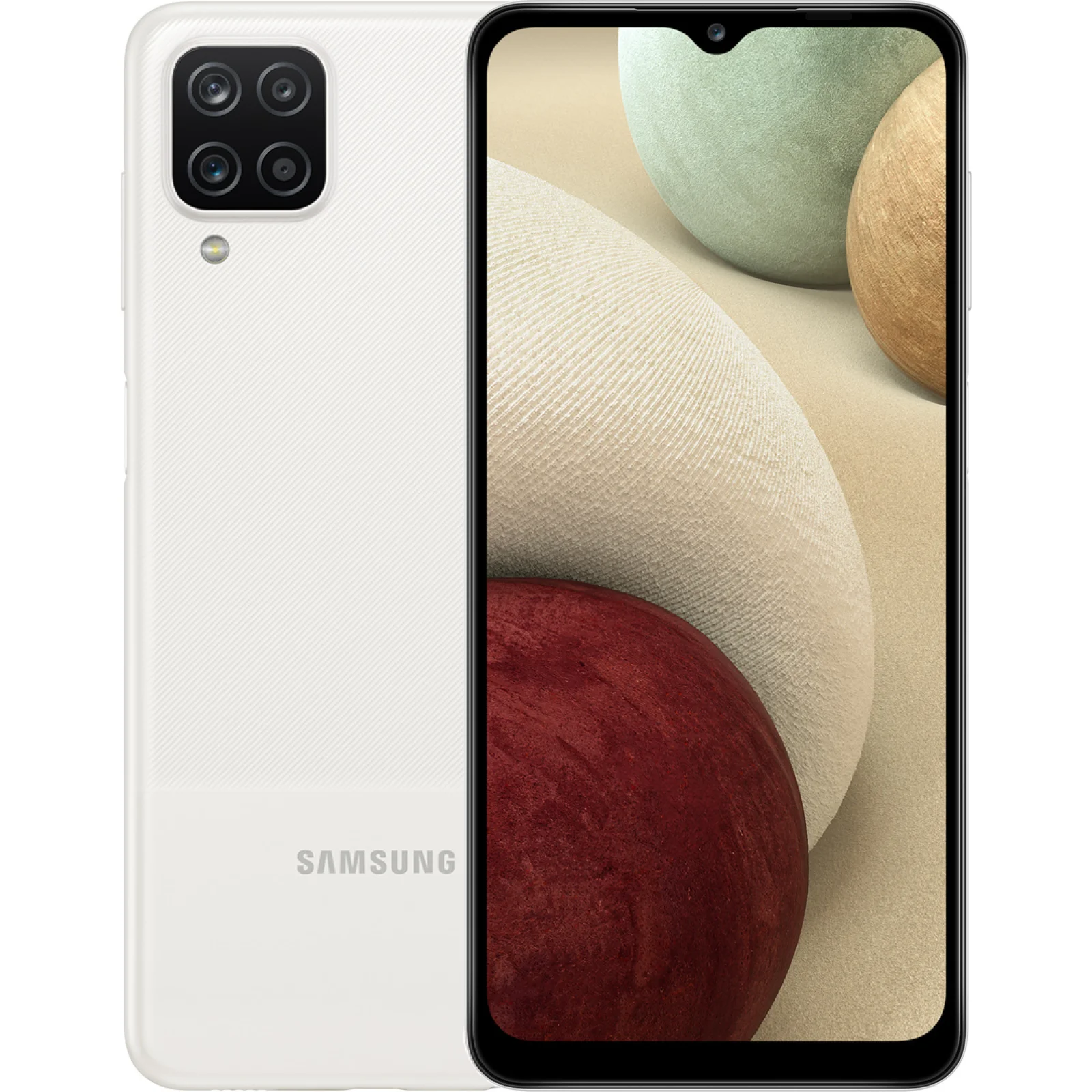 Смартфон Samsung Galaxy A12 Nacho SM-A127F 4/64GB White (Global Version)