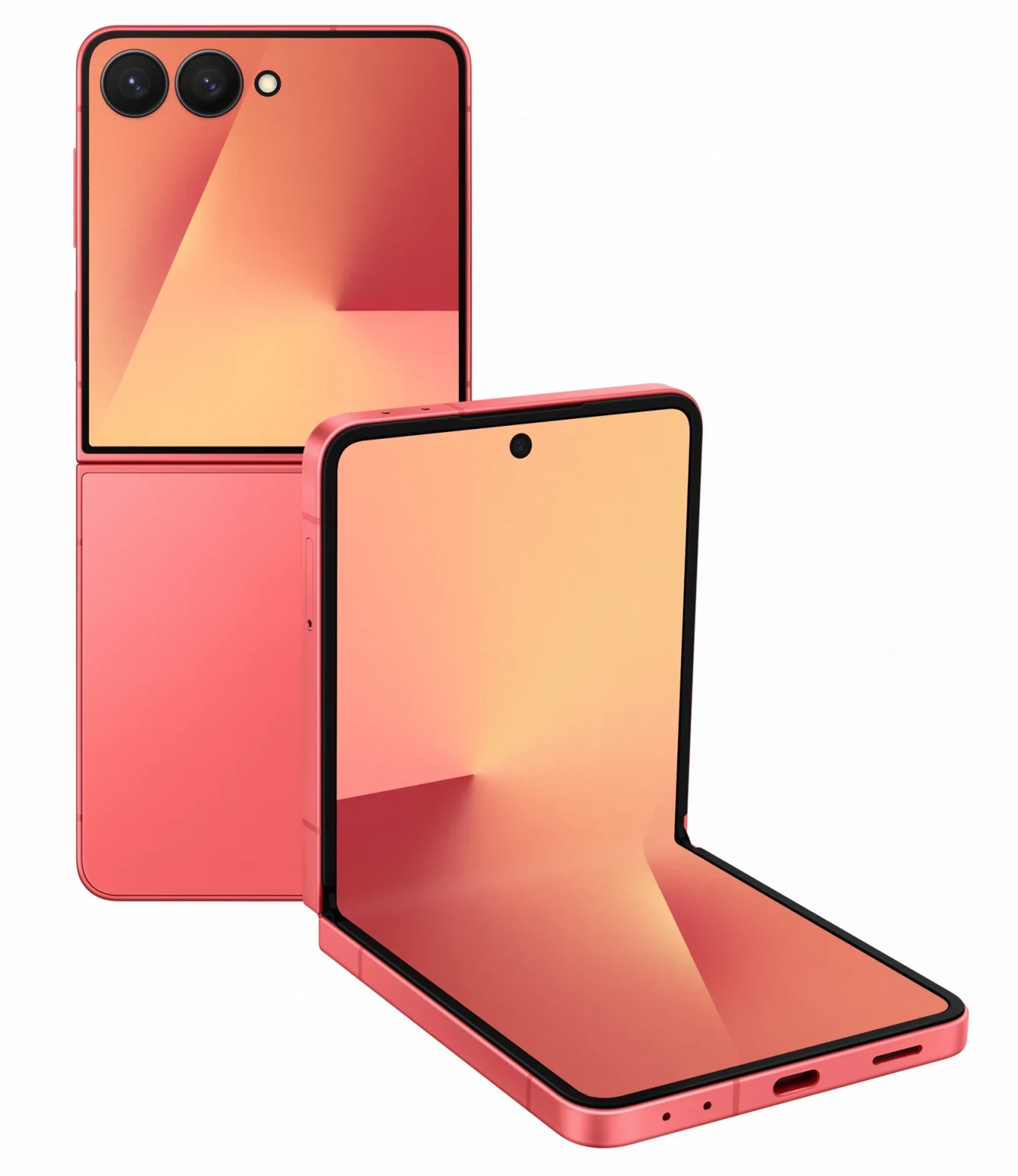 Смартфон Samsung Galaxy Flip 7 5G (F766) 12/256ГБ Coralred (SM-F766BZRGSEK)