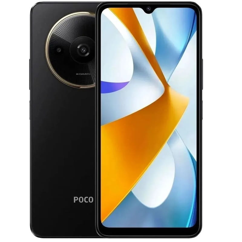 Смартфон Xiaomi POCO C61 4/128GB Black (Global)