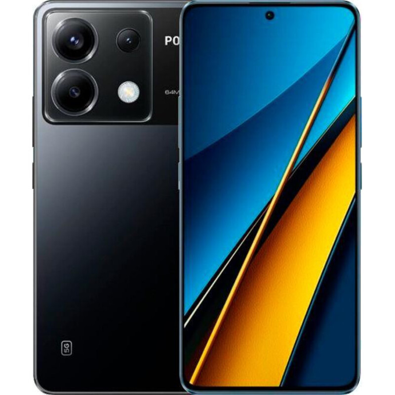 Смартфон Xiaomi Poco X6 5G 12/256GB Black (Global Version)