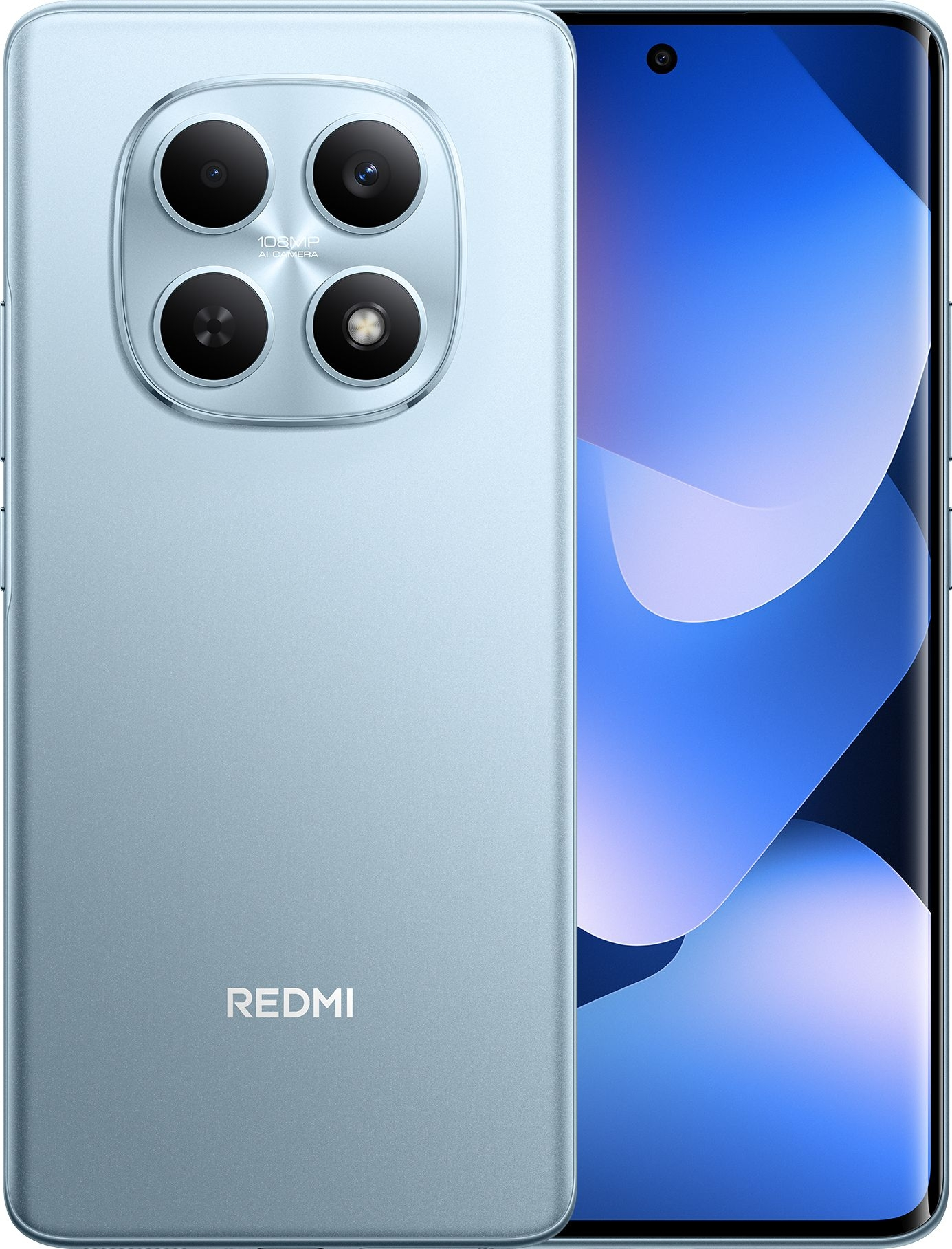 Смартфон Xiaomi Redmi Note 15 4G 8/256GB Glacier Blue (with adapter) (Global Version)