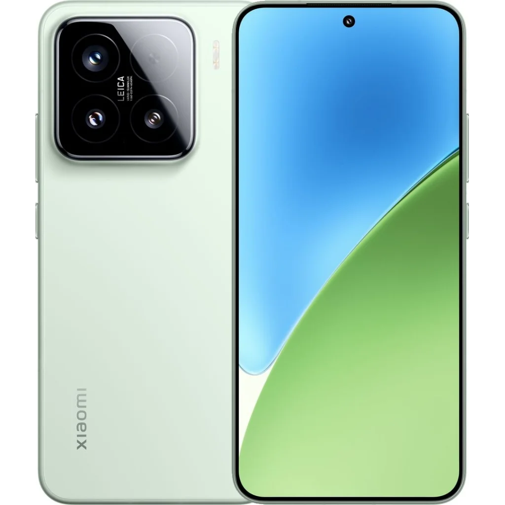 Смартфон Xiaomi 15 12/512GB Green (with adapter) (Global Version)