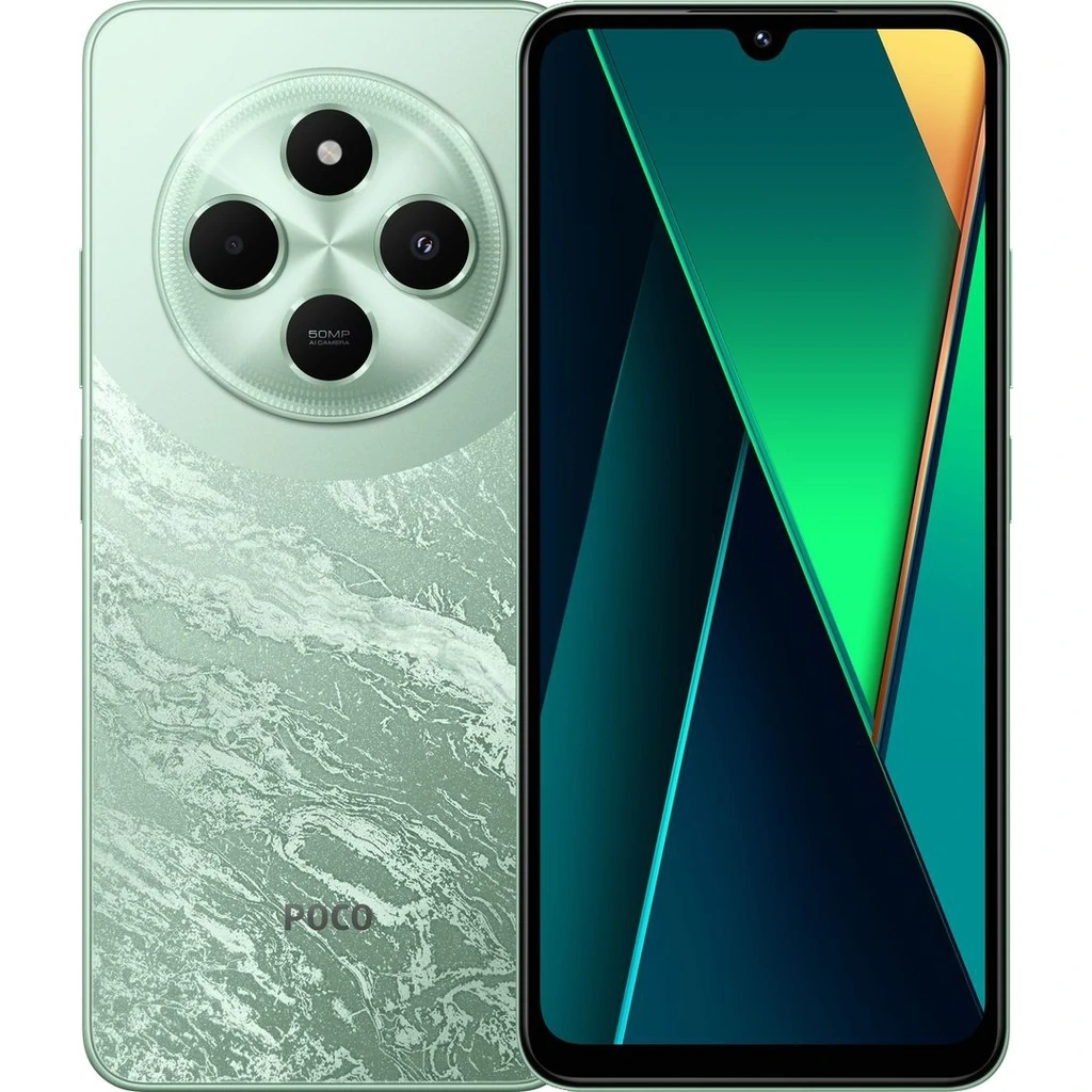 Смартфон Xiaomi Poco C75 8/256Gb NFC Green (with adapter) (Global Version)