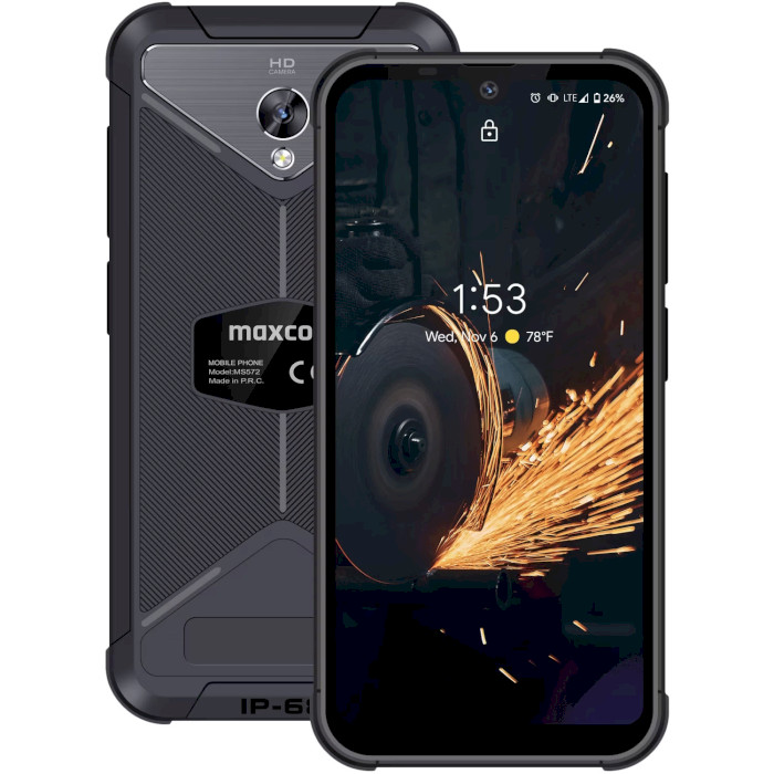 Смартфон Maxcom MS572 3/32Gb Gray (5908235975924) (UA)