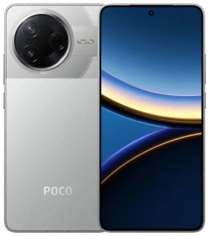 Смартфон POCO F7 Pro 12/512GB Silver (with adapter) (Global Version)