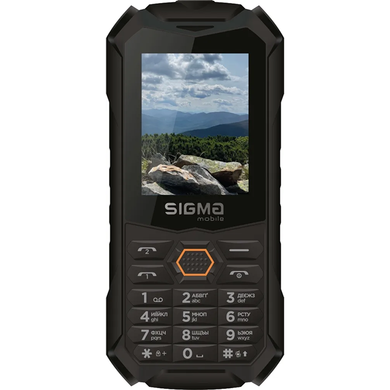 Sigma mobile X-treme PV68 Black-Orange (UA)