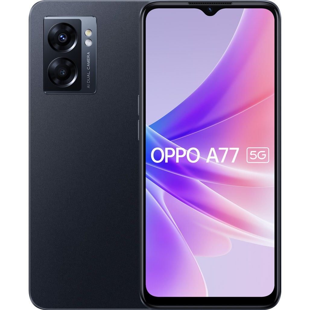 Смартфон OPPO A77 5G 4/64GB Midnight Black