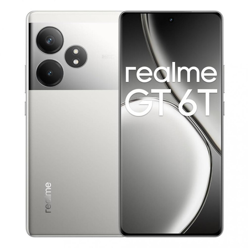 Смартфон Realme GT 6T 5G (RMX3853) 12/256GB Fluid Silver (UA)