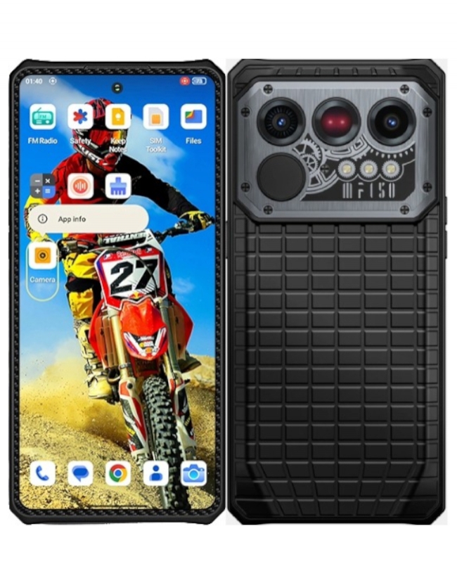 Смартфон Oukitel iiiF150 Raptor 5G 16/512GB Onyx Black