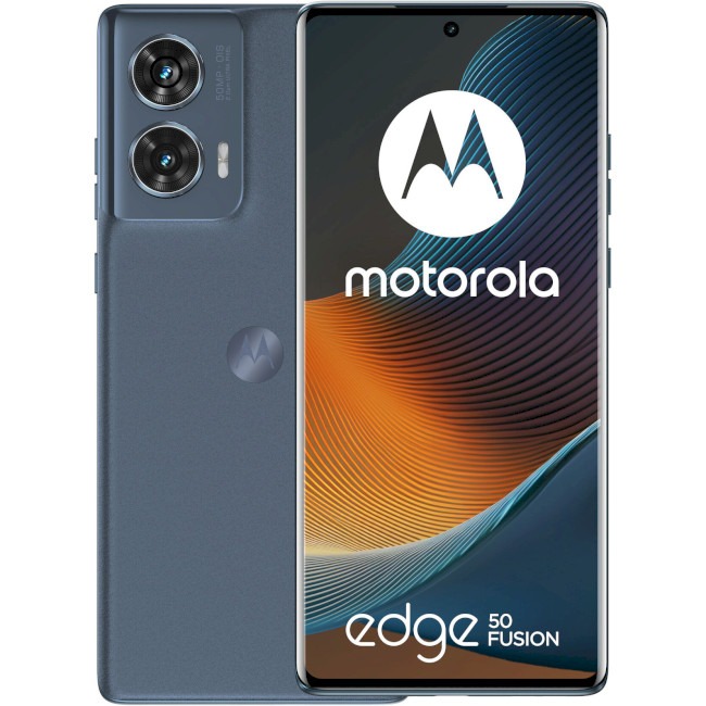 Смартфон Motorola Moto Edge 50 Fusion 8/128GB Forest Blue (PB3T0085RS) (No Adapter ) (UA)