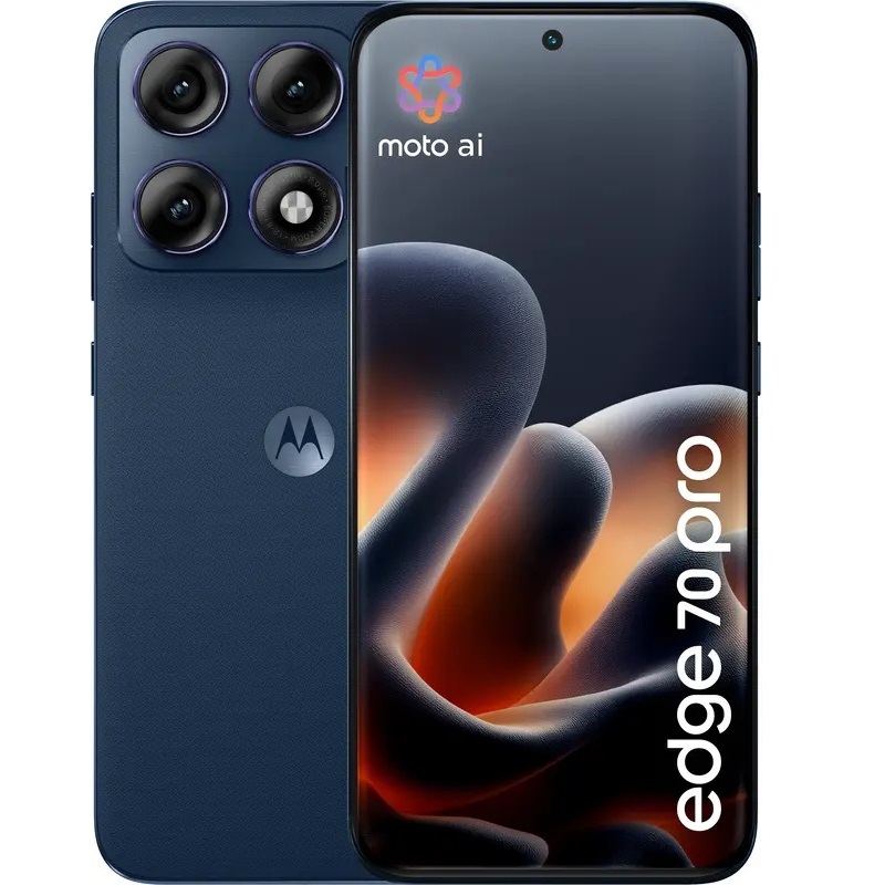 Смартфон Motorola Moto Edge 70 Pro 8/256GB Titan (Dark Blue) (PBC20087RS) (UA)