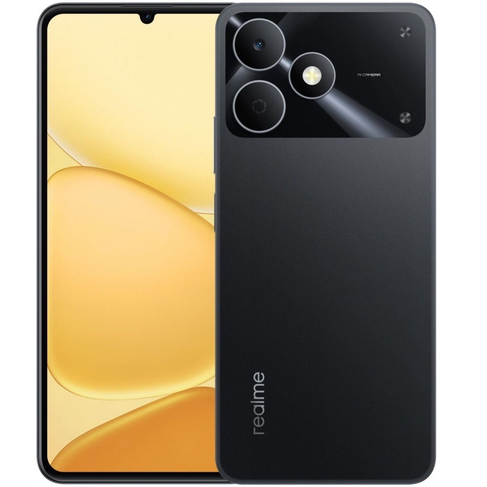 Смартфон Realme Note 80 4/128GB (RMX5388) Storm Black (UA)