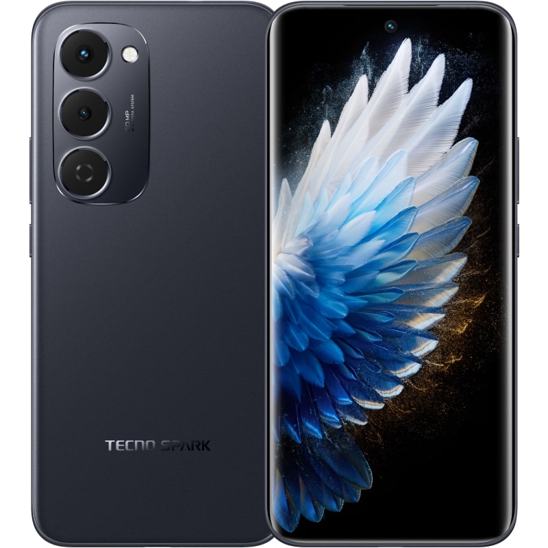 Смартфон Tecno Spark 40 Pro+ (KM7) 8/256GB Nebula Black (4894947096334) (UA)
