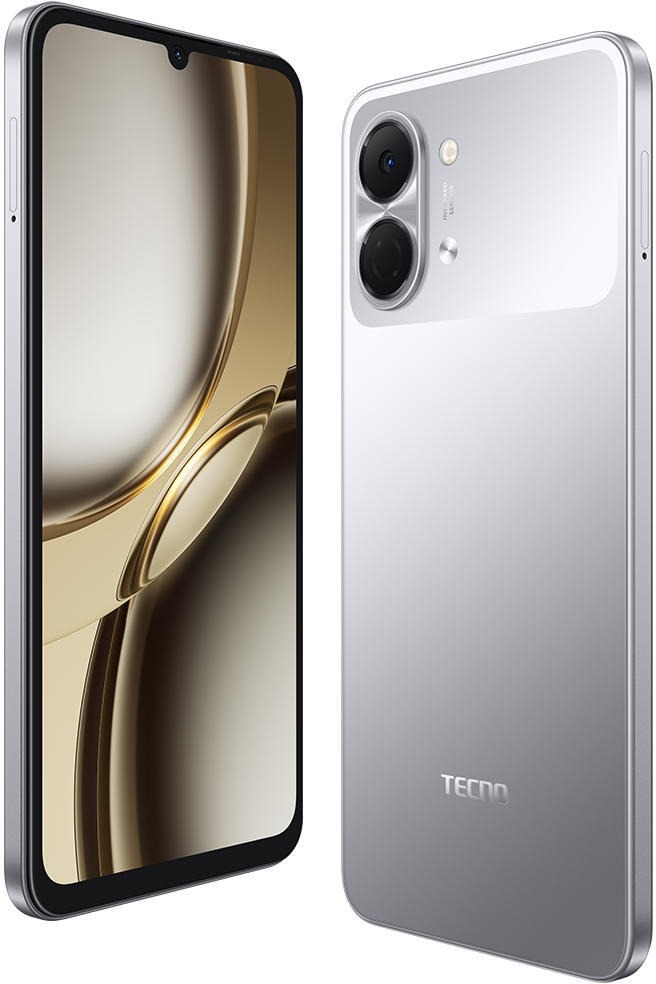 Смартфон Tecno Spark Go 3 (KN3) 4/128GB Titanium Grey (4894947105296) (UA) - фото 1