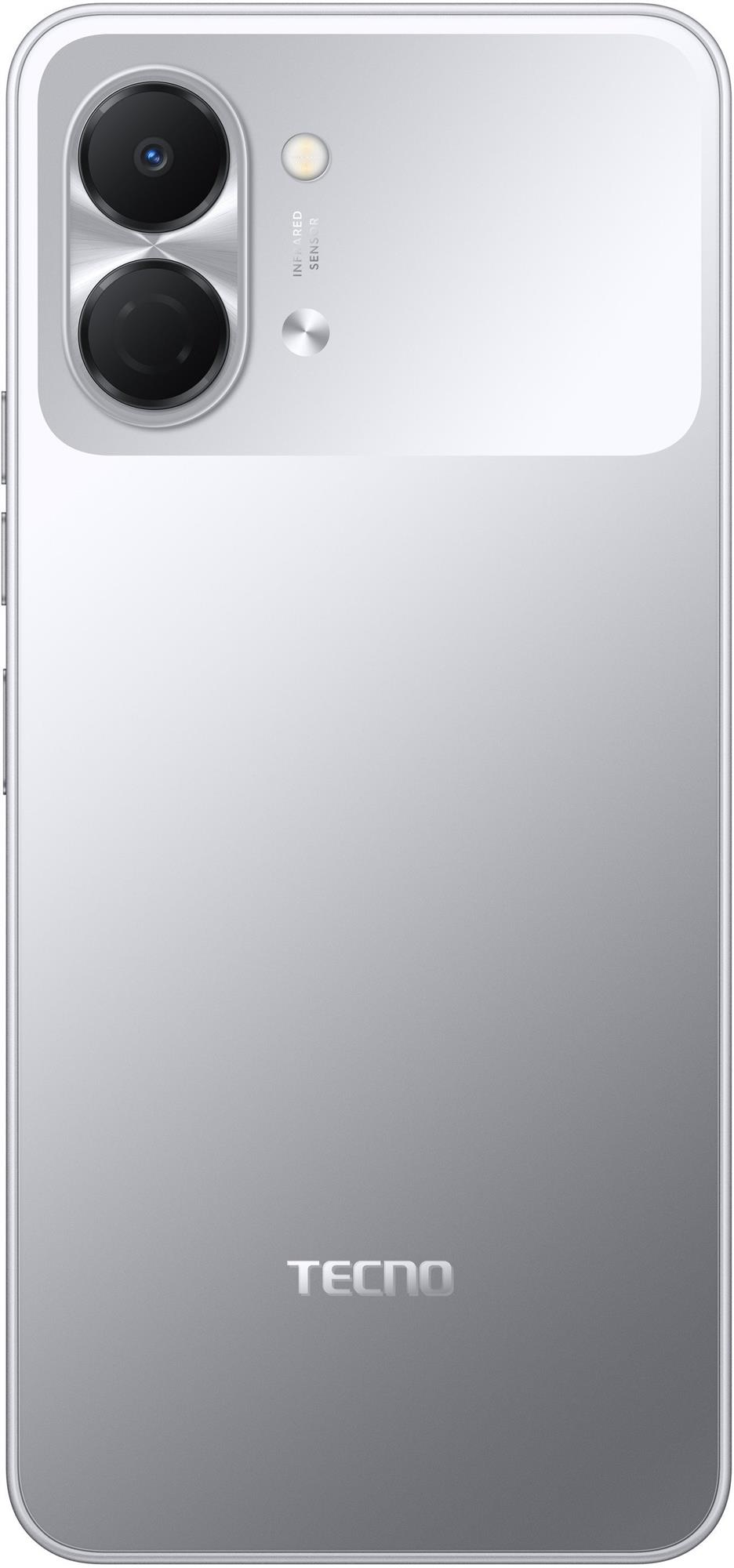 Смартфон Tecno Spark Go 3 (KN3) 4/128GB Titanium Grey (4894947105296) (UA) - фото 3