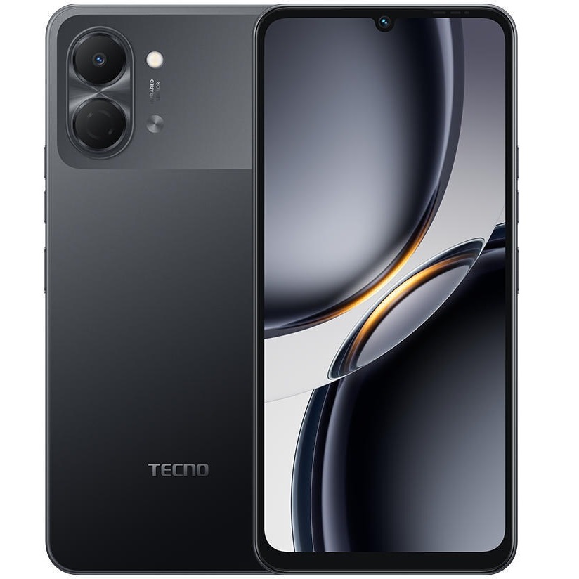 Смартфон Tecno Spark Go 3 (KN3) 4/64GB Ink Black (4894947105265) (UA)