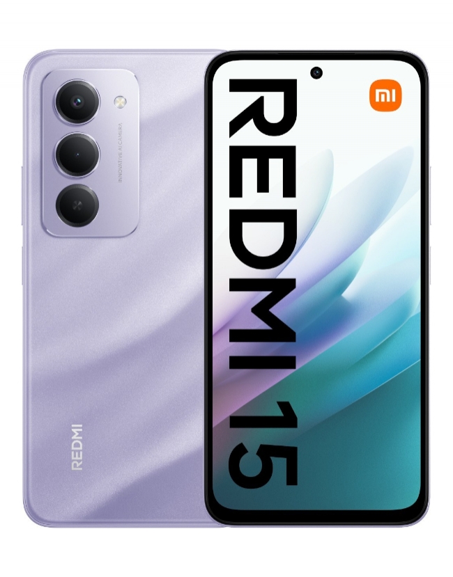 Смартфон Xiaomi Redmi 15 4G 6/128GB Purple (adapter) (Global Version)