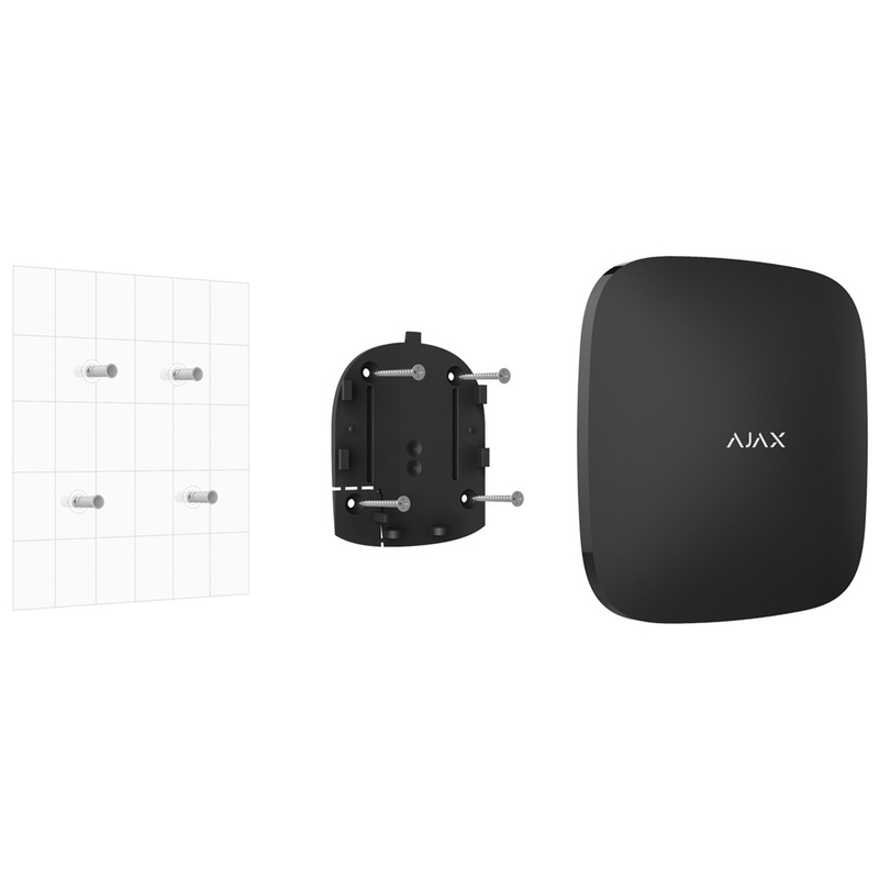 Інтелектуальна централь Ajax Hub 2 (2G) Jeweller Black (38238.40.BL1) - фото 2 Інтелектуальна централь Ajax Hub 2 (2G) Jeweller Black (38238.40.BL1) - фото 2