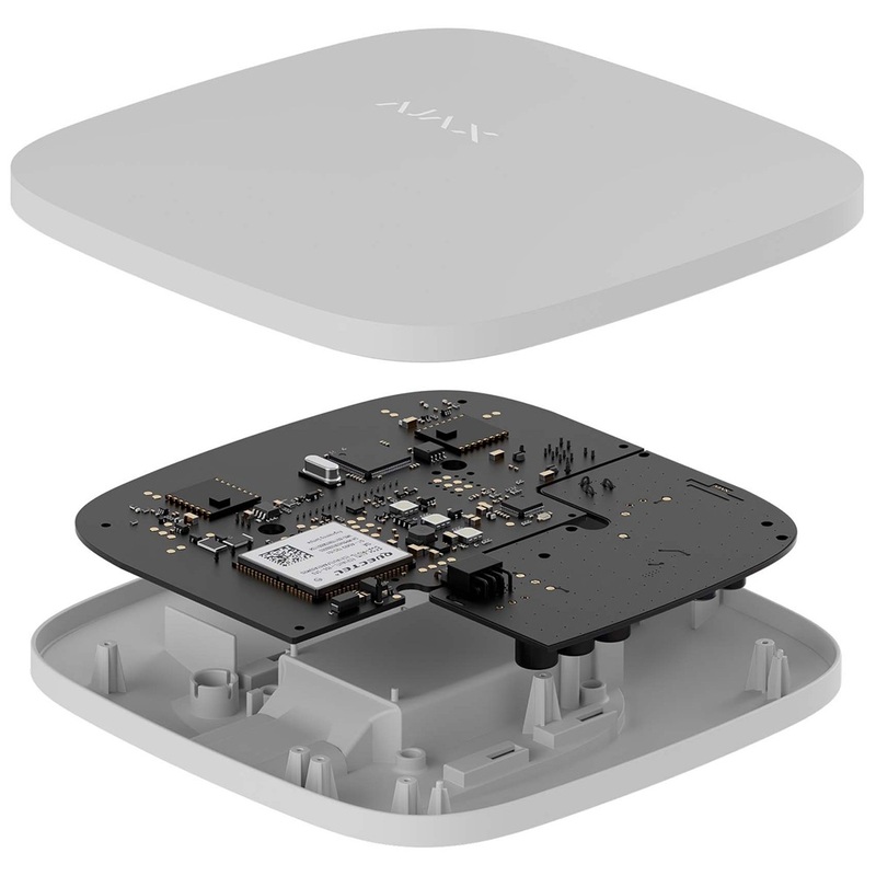 Интеллектуальный централь Ajax Hub 2 (4G) Jeweller White (38241.108.WH1) - фото 2
