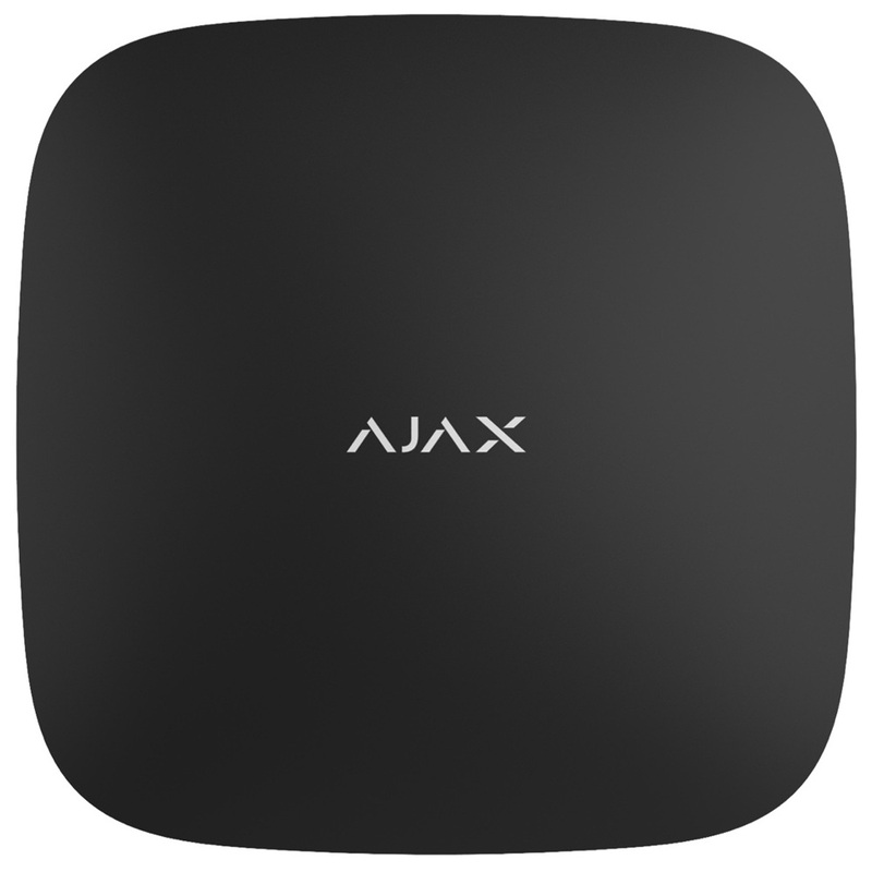 Інтелектуальна централь Ajax Hub 2 Plus Jeweller Black (38244.40.BL1)