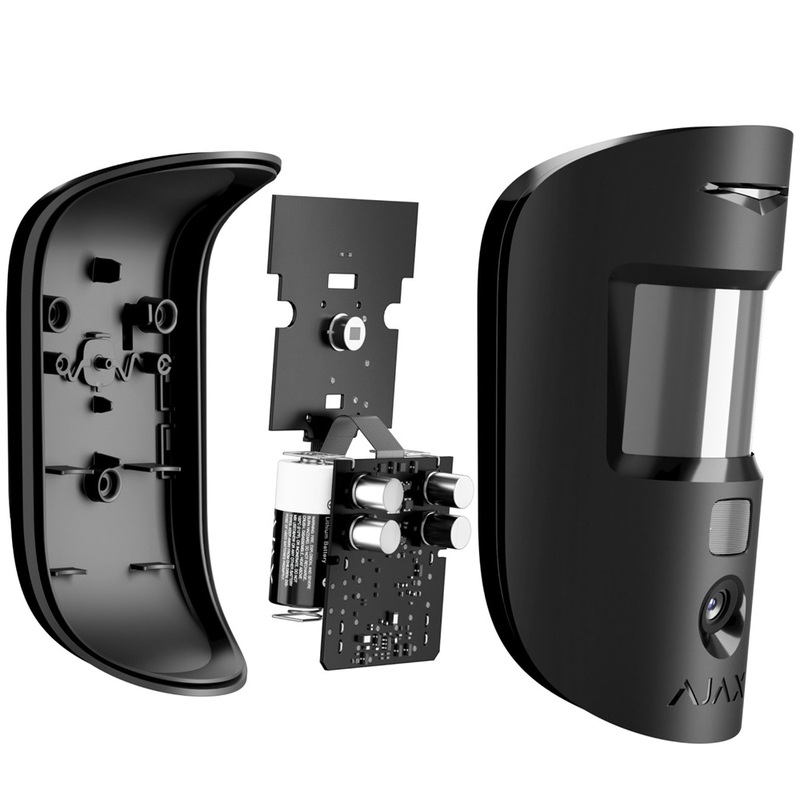 Бездротовий датчик руху Ajax MotionCam (PhOD) Jeweller Black (39289.120.BL1) - фото 1