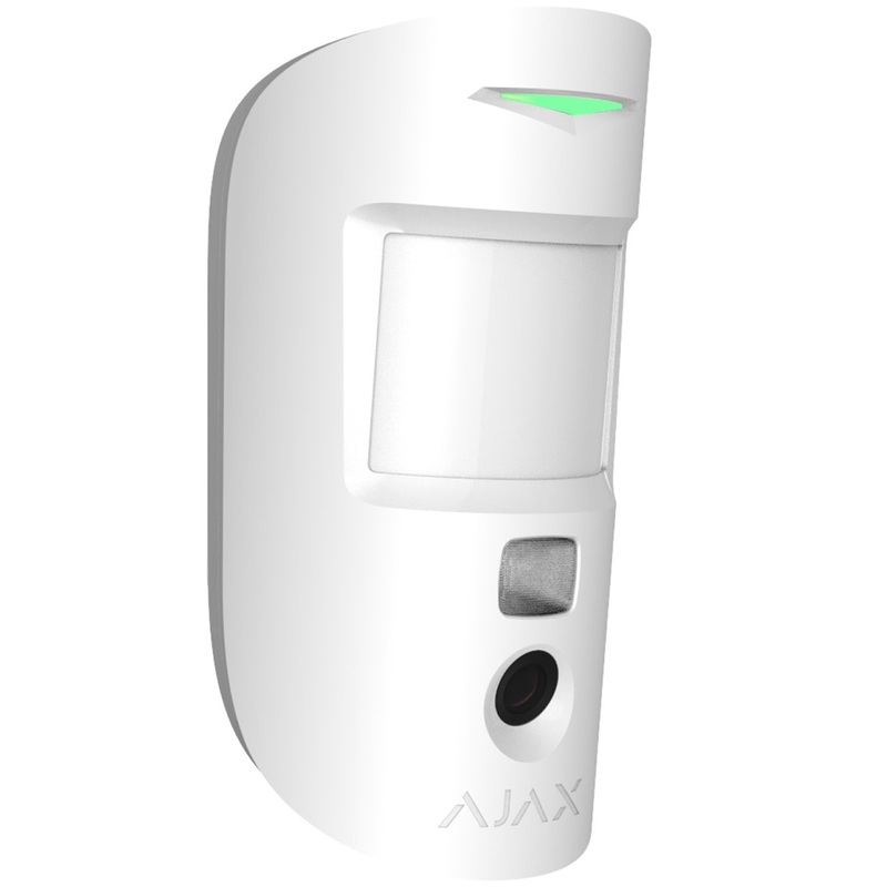 Бездротовий датчик руху Ajax MotionCam (PhOD) Jeweller White (39290.120.WH1) - фото 1
