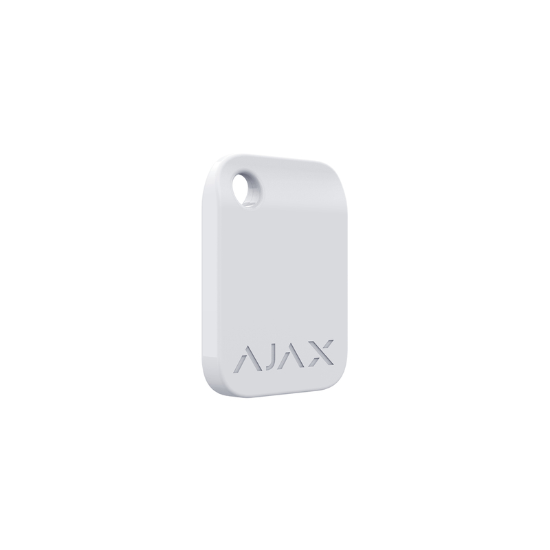 Брелок управления Ajax Tag (100pcs) White 38229.90.WH (000022793) - фото 1