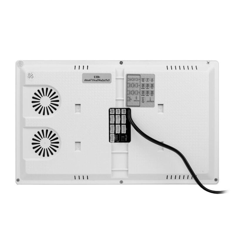 Кольоровий Wi-Fi AHD відеодомофон GreenVision GV-061-AHD-M-VD10SD White - фото 3 Кольоровий Wi-Fi AHD відеодомофон GreenVision GV-061-AHD-M-VD10SD White - фото 3