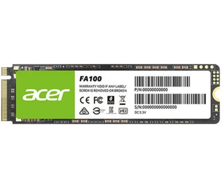 SSD накопитель Acer M.2 2280 128GB FA100 (BL.9BWWA.117)