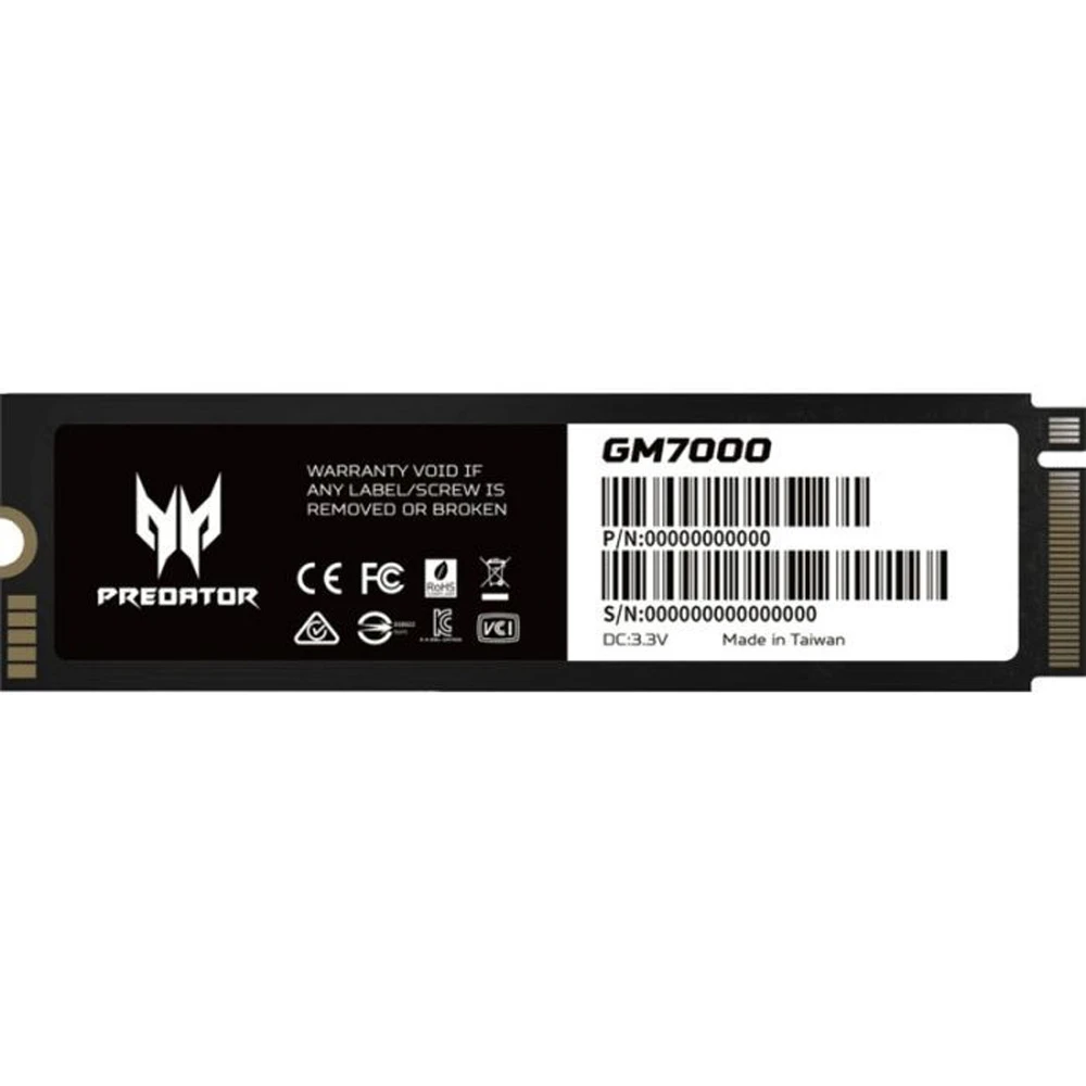 SSD накопичувач Acer Predator M.2 2280 4TB GM7000 (BL.9BWWR.107)