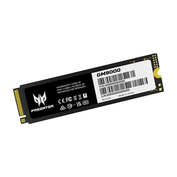 SSD накопичувач Acer Predator GM9000 Heatsink 2 TB (BL.9BWWR.140) - фото 1
