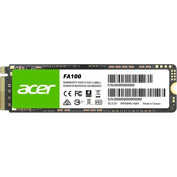 SSD накопичувач Acer M.2 2280 FA100 (BL.9BWWA.118)