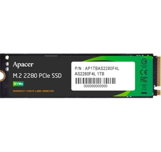 SSD накопичувач Apacer M.2 2280 1TB (AP1TBAS2280F4L-1)