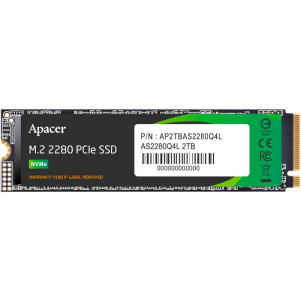 SSD накопичувач Apacer M.2 2280 2TB (AP2TBAS2280Q4L-1)