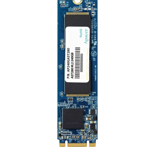 SSD накопитель Apacer M.2 2280 480GB (AP480GAST280-1) - фото 1 SSD накопитель Apacer M.2 2280 480GB (AP480GAST280-1) - фото 1