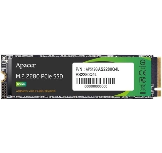 SSD накопичувач Apacer M.2 2280 512GB (AP512GAS2280Q4L-1)