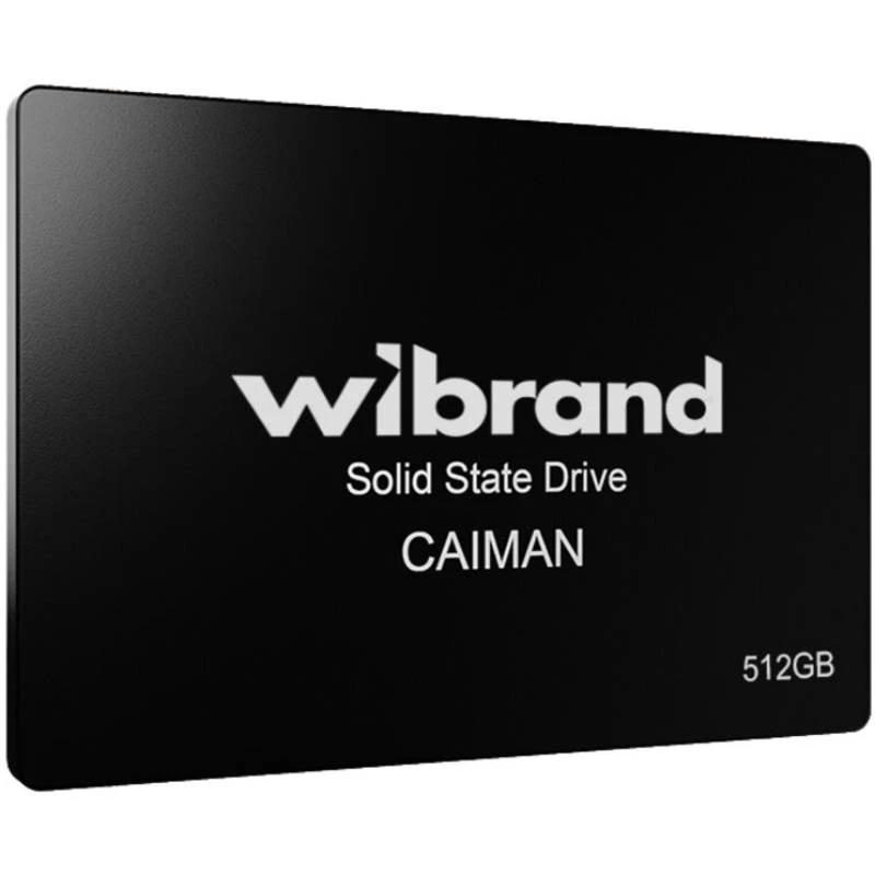 SSD накопичувач Wibrand Caiman 2.5" 512GB (WI2.5SSD/CA512GBST)