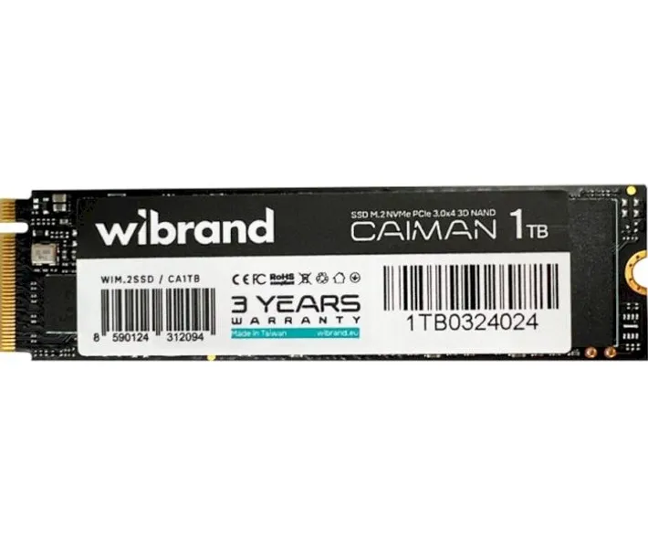SSD накопичувач Caiman Wibrand M.2 2280 1TB (WIM.2SSD/CA1TB)