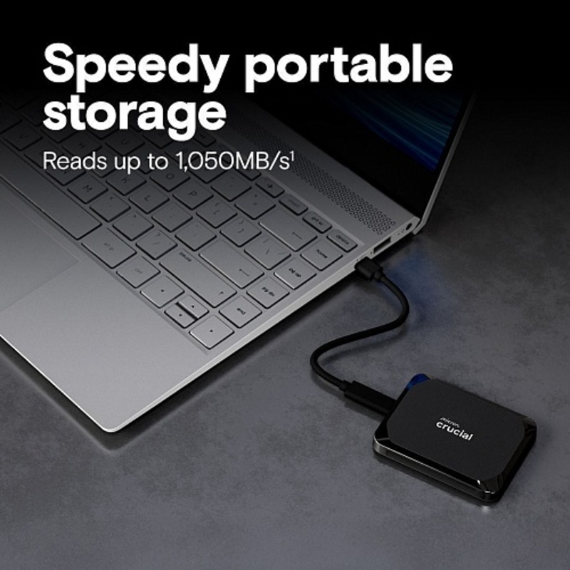 SSD накопитель Crucial X9 2 TB (CT2000X9SSD9) - фото 2 SSD накопитель Crucial X9 2 TB (CT2000X9SSD9) - фото 2