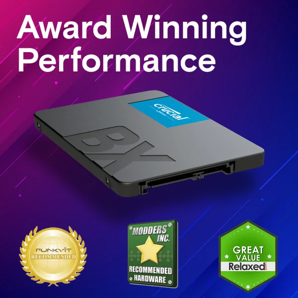 SSD накопитель Crucial BX500 4 TB (CT4000BX500SSD1) - фото 1