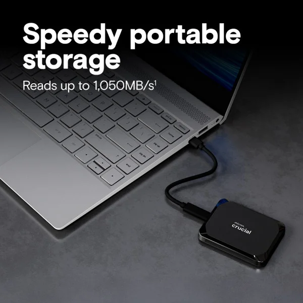 SSD накопитель Crucial X9 4 TB (CT4000X9SSD9) - фото 1