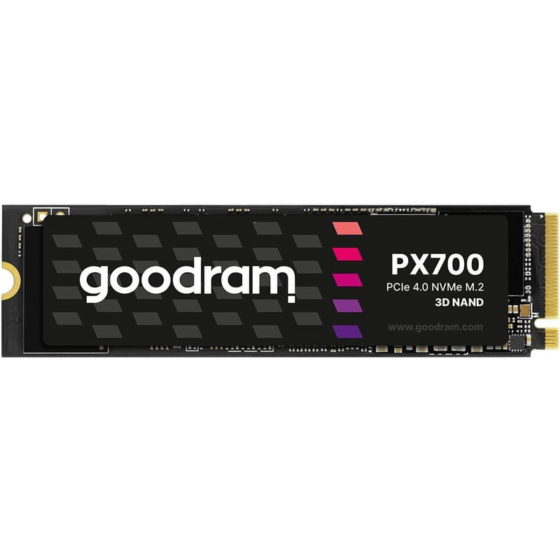 SSD накопичувач GOODRAM M.2 NVMe 2TB PX700 Silicon Motion TLC 7400/6500Mb/s (SSDPR-PX700-02T-80)